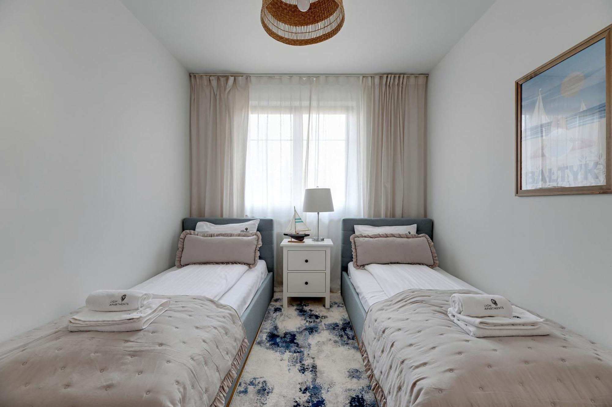 Lion Apartments - Amalfi Quiet Family 3 Bedr Apartment Sopot Dış mekan fotoğraf
